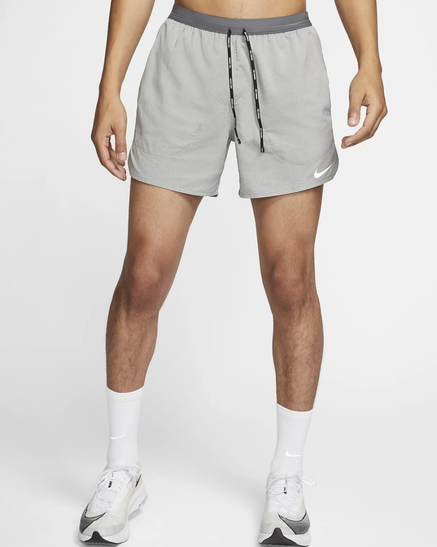 Nike Flex Stride Men's 5" Running Shorts in Iron Grey/Heather - Lightweight Brief for Training & Workouts