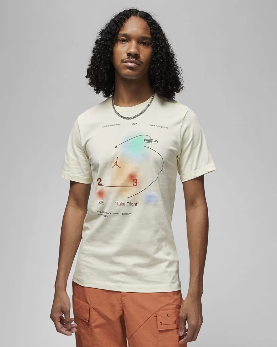 Nike Jordan 23 Engineered Men's T-Shirt - Coconut Milk