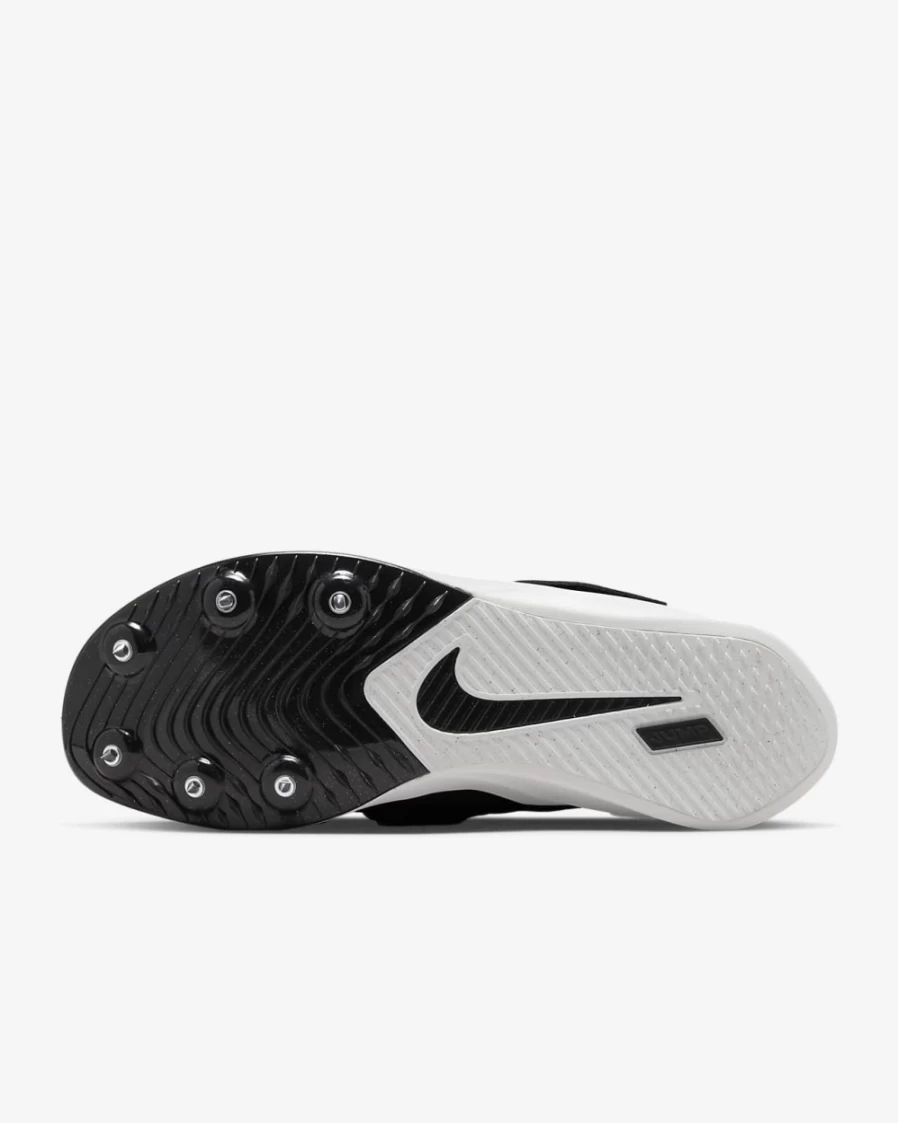 Nike Zoom Rival Men's Track & Field Jumping Spikes - Black/Dark Smoke Grey/Light Smoke Grey/Metallic Silver