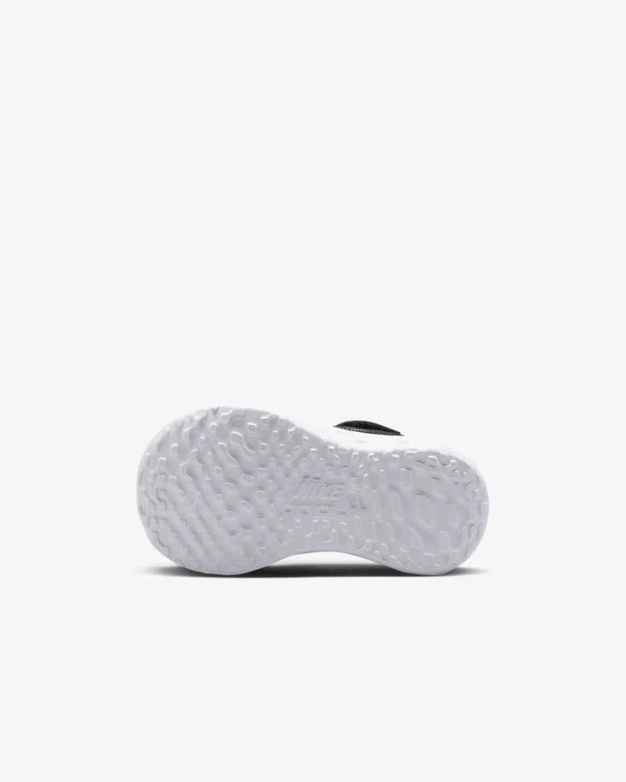 Nike Revolution 6 NN Baby Toddler Shoes for Boys & Girls - Black/Light Lemon Twist/Cobalt Bliss/Summit White