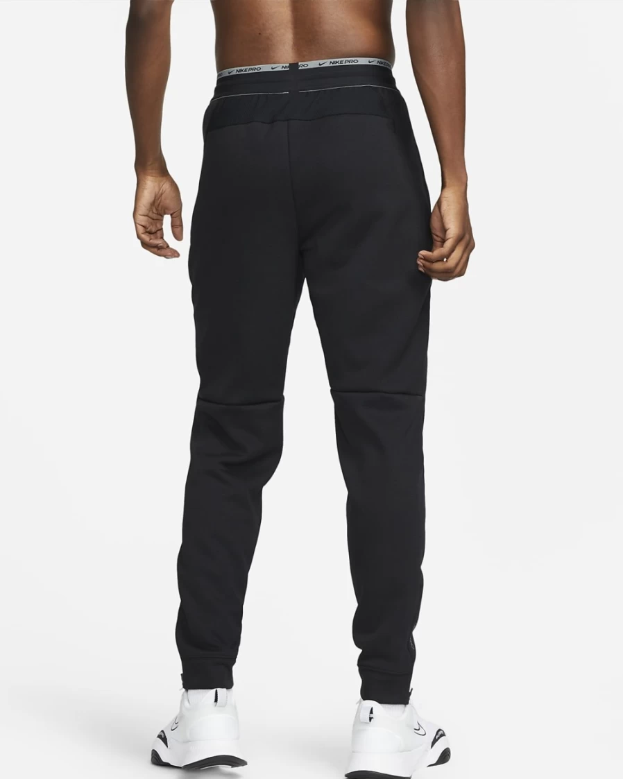 Nike Pro Therma-FIT Men's Training Pants - Black, Iron Grey - Moisture-Wicking & Thermal Performance