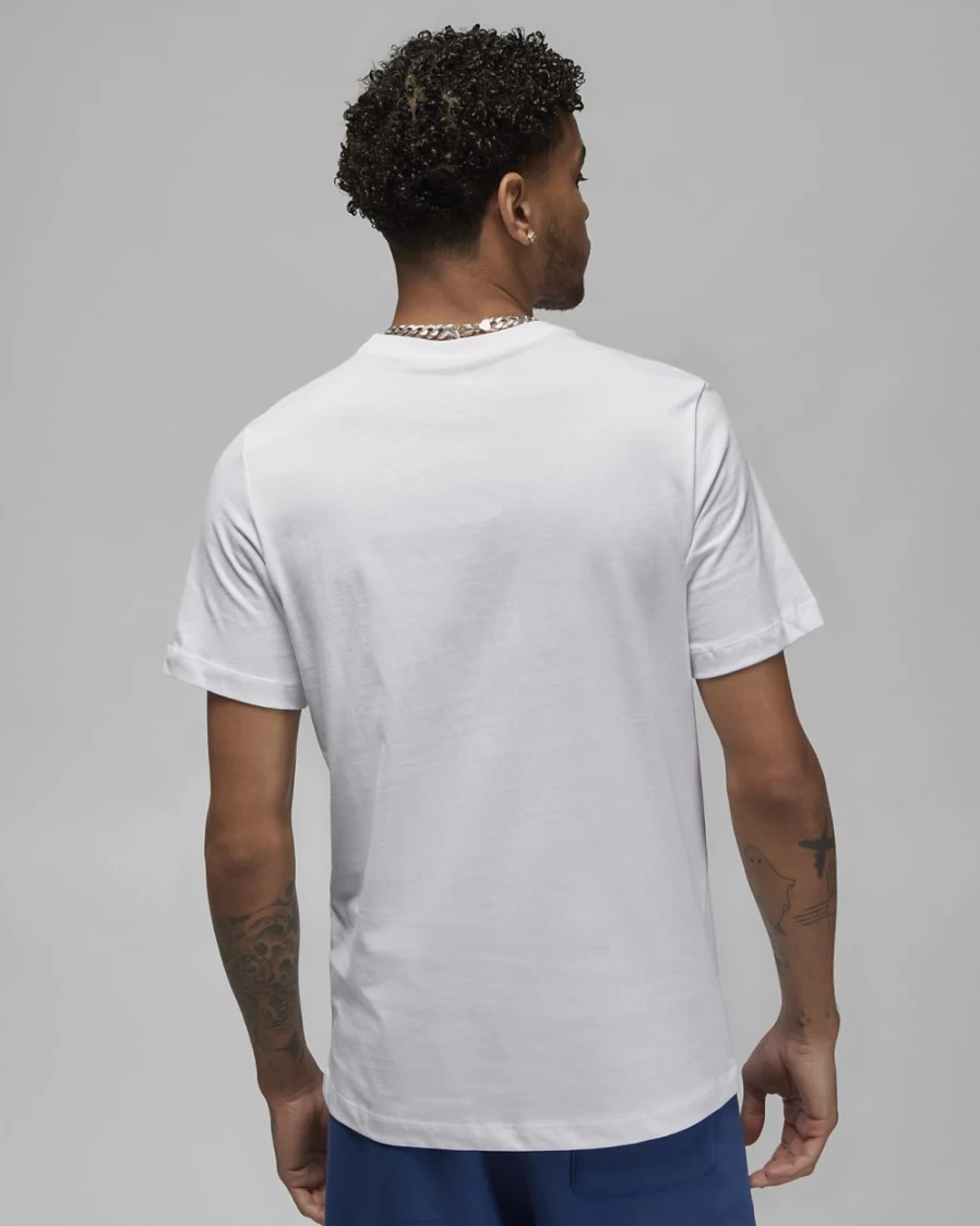 Nike Men's Luka T-Shirt in White & Neo Turquoise - Comfortable Athletic Tee