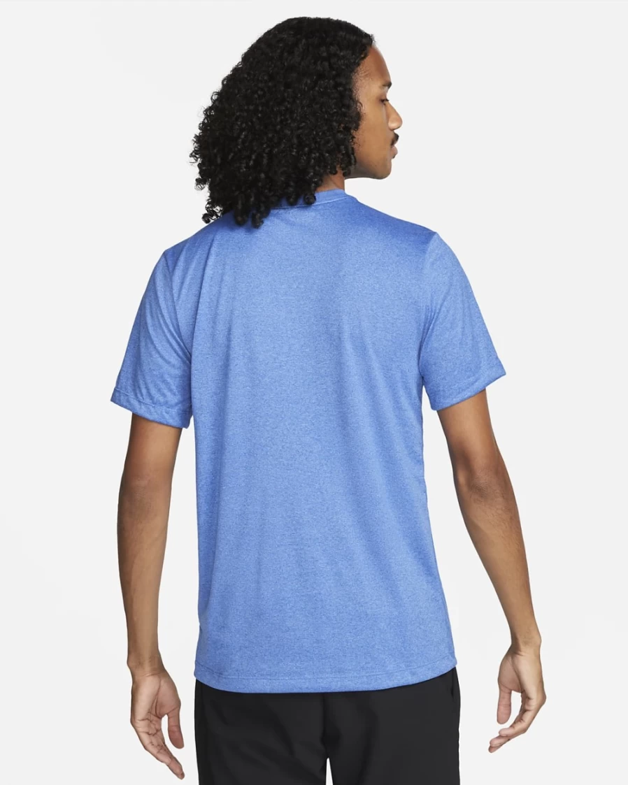 Nike Dri-FIT Legend Men's Training T-Shirt - Moisture-Wicking, Breathable Fabric for Gym & Workouts (Game Royal/Pacific Blue/Heather/Black)