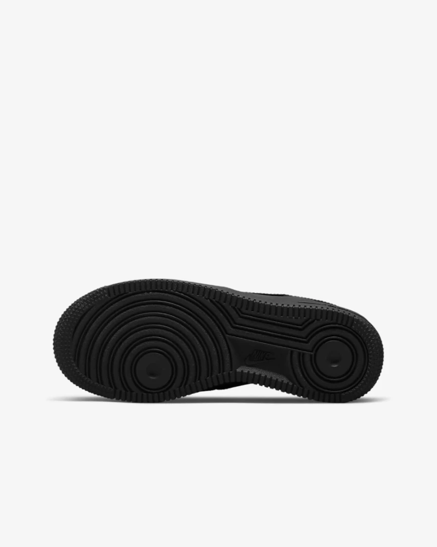 Nike Air Force 1 LE Big Kids' Shoes - Black/Black - Unisex Boys & Girls Sneakers