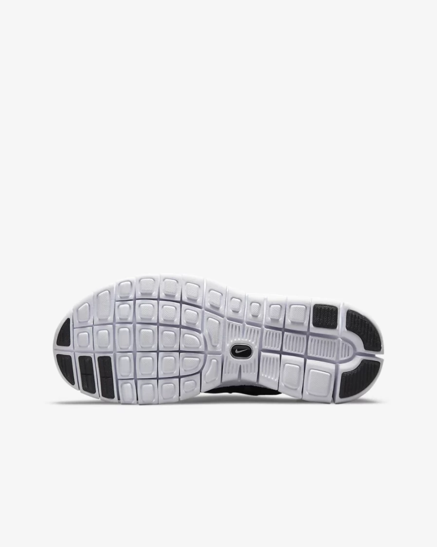 Nike Free Run 2 Big Kids' Running Shoes - Black/Dark Grey/White for Boys and Girls