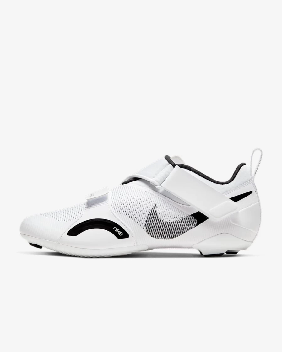 Nike SuperRep Cycle Men's Indoor Cycling Shoes - White/White/Black - Men's Training & Gym Shoes