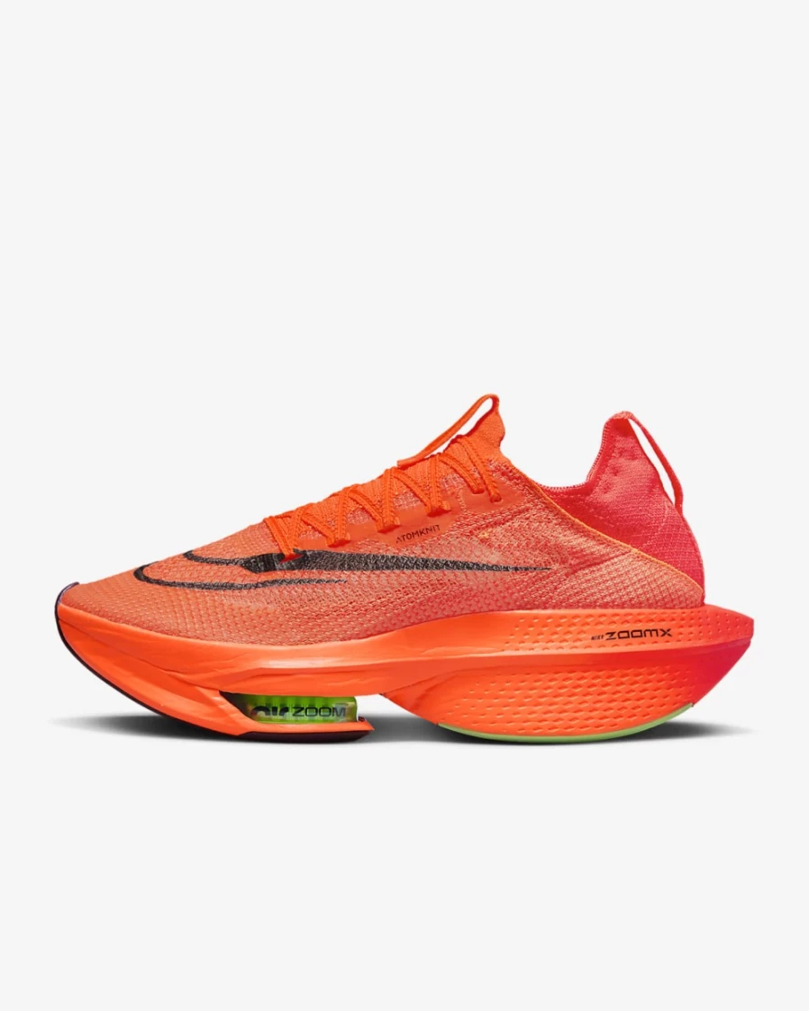 Nike Alphafly 2 Men's Road Racing Shoes - Total Orange/Bright Crimson/Ghost Green/Black