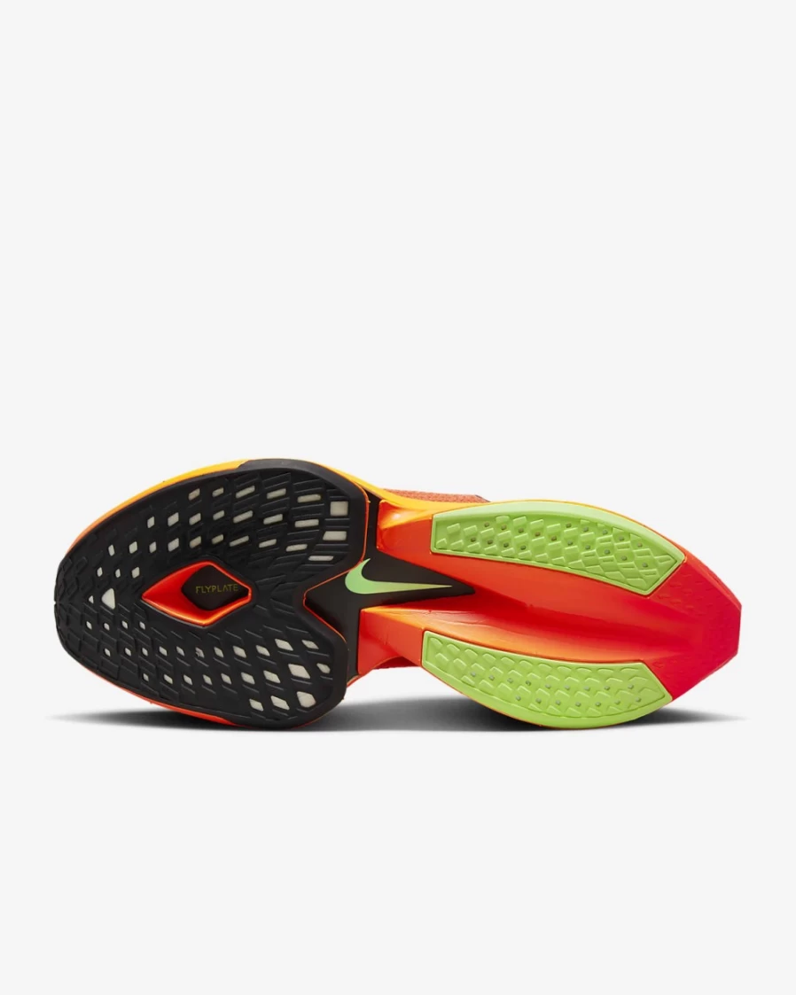 Nike Alphafly 2 Men's Road Racing Shoes - Total Orange/Bright Crimson/Ghost Green/Black