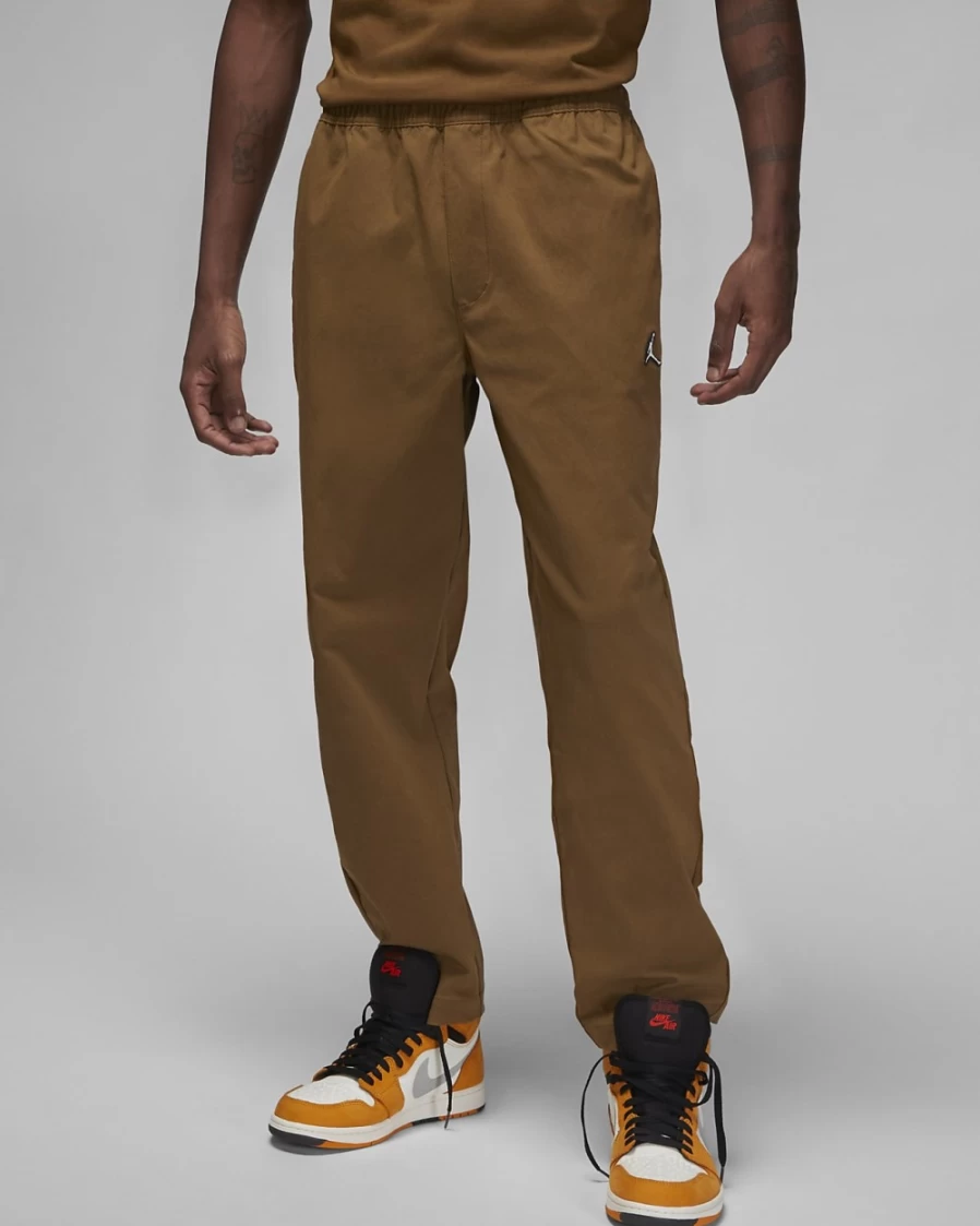 Nike Jordan Essentials Men's Pants - Light Olive Casual Trousers for Men
