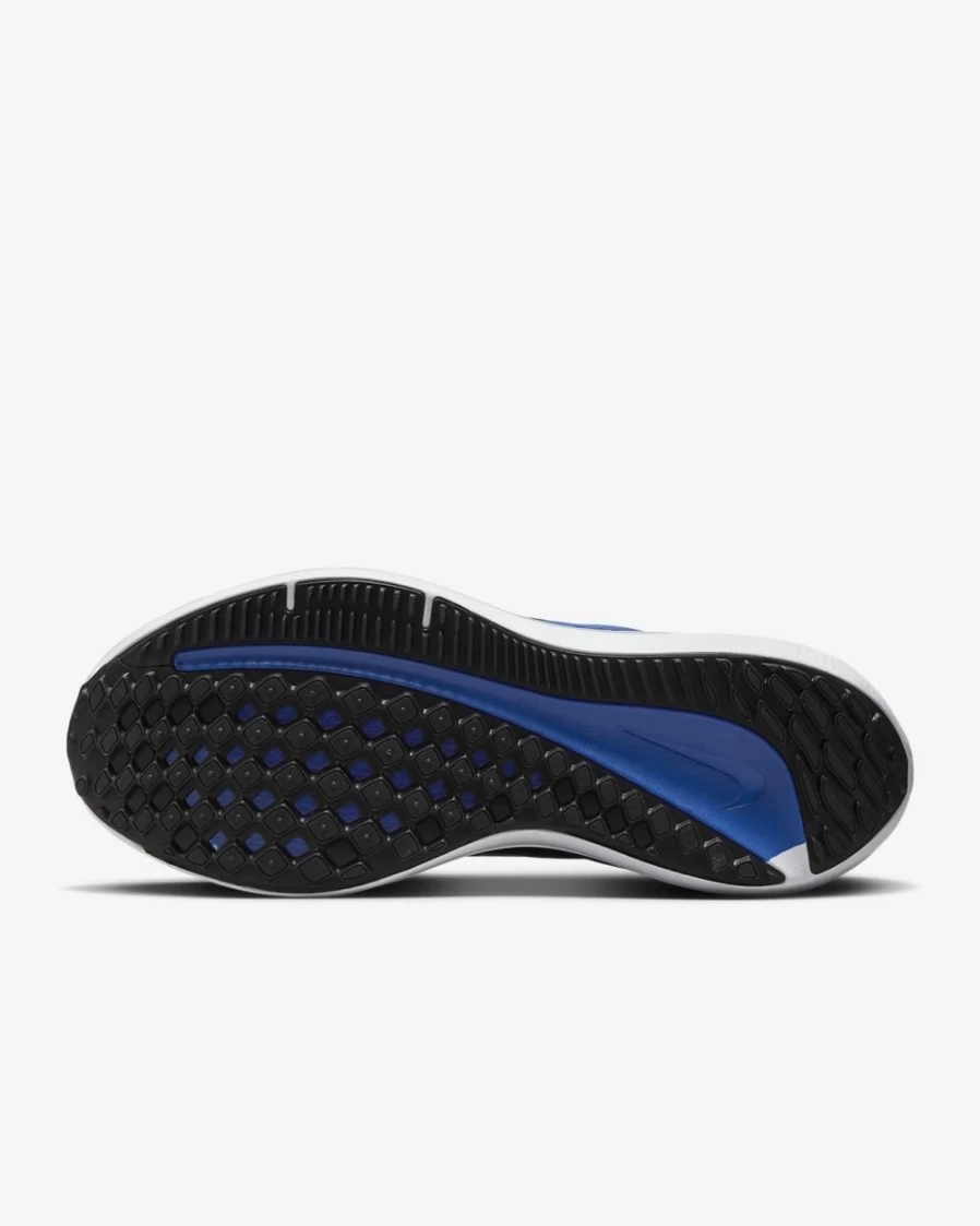 Nike Winflo 9 Men's Road Running Shoes - Black/Old Royal/Racer Blue/White