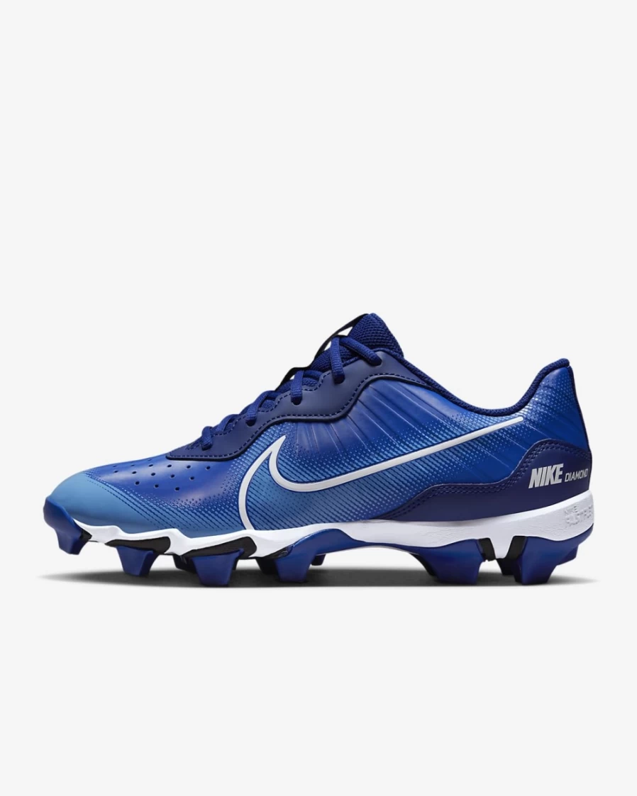 Nike Alpha Huarache 4 Keystone Men's Baseball Cleats - Hyper Royal/Deep Royal Blue/University Blue/White