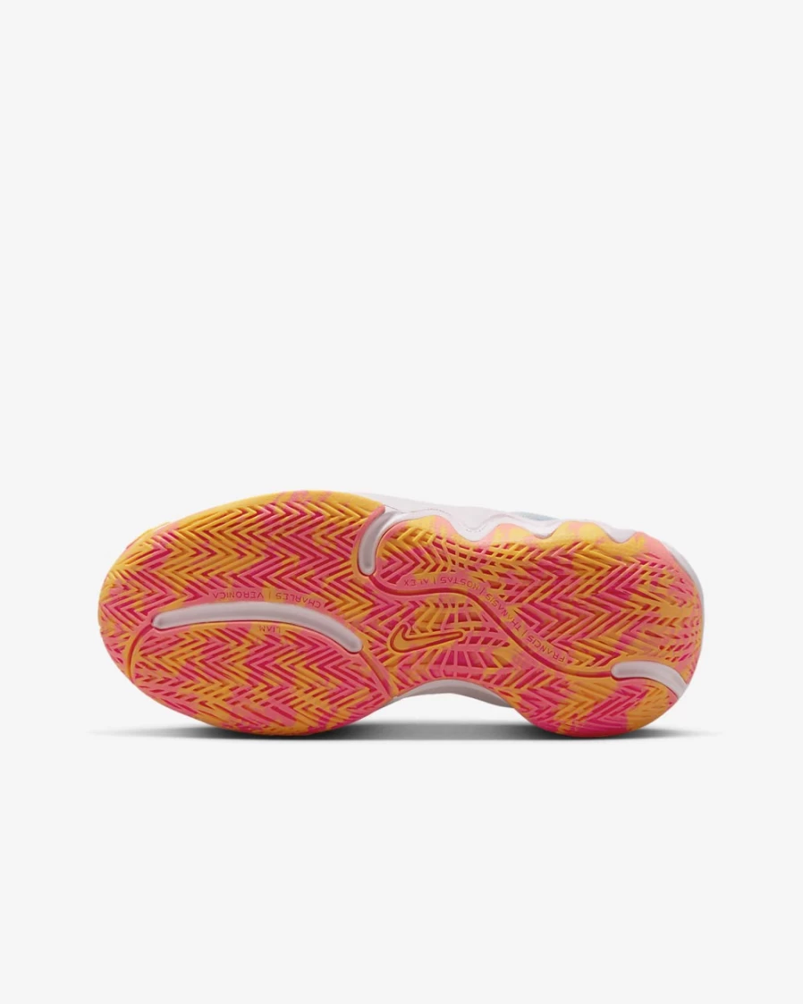 Nike Giannis Immortality 2 Basketball Shoes for Kids - Boys & Girls - Hot Punch/Pink Foam/Laser Orange/University Blue