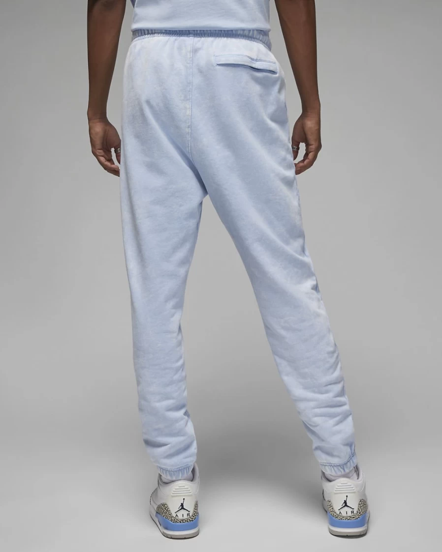 Nike Jordan Flight Fleece Men's Washed Pants - Ice Blue/Sail