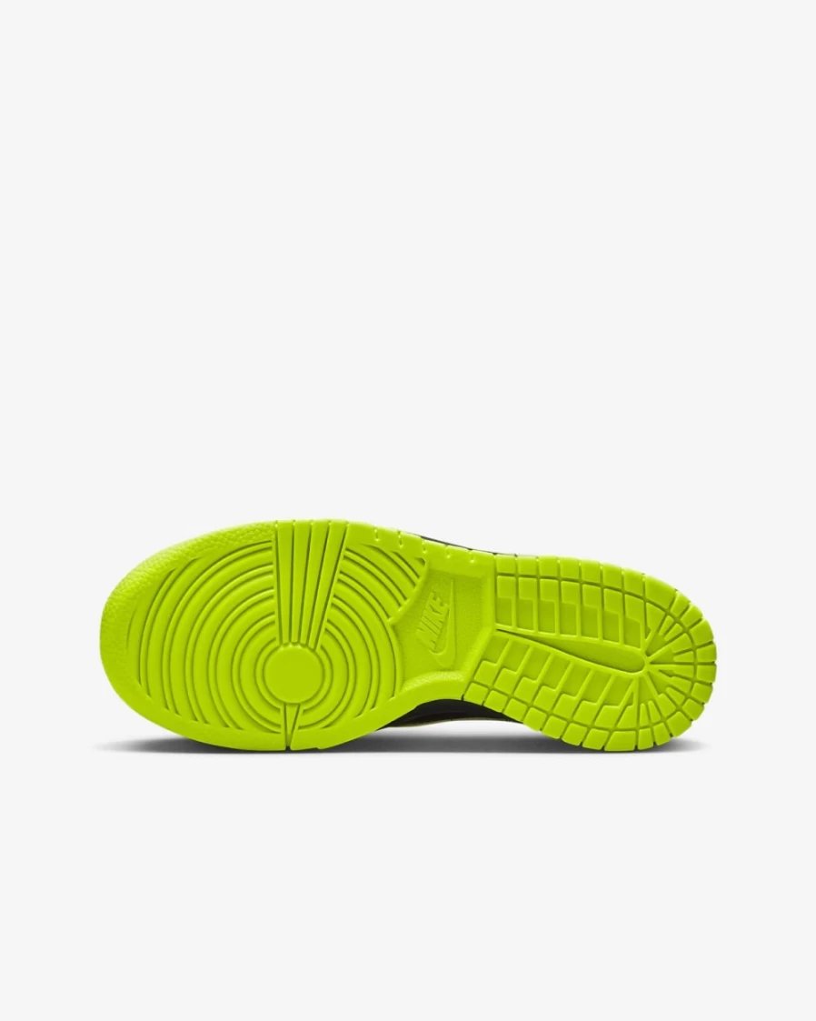 Nike Dunk Low SE Big Kids' Sneakers in Multi-Color, Black, Baltic Blue & Volt for Boys and Girls