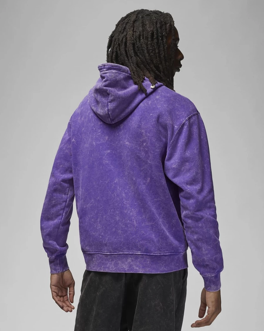 Nike Jordan Flight Fleece Men's Dark Concord Pullover Hoodie