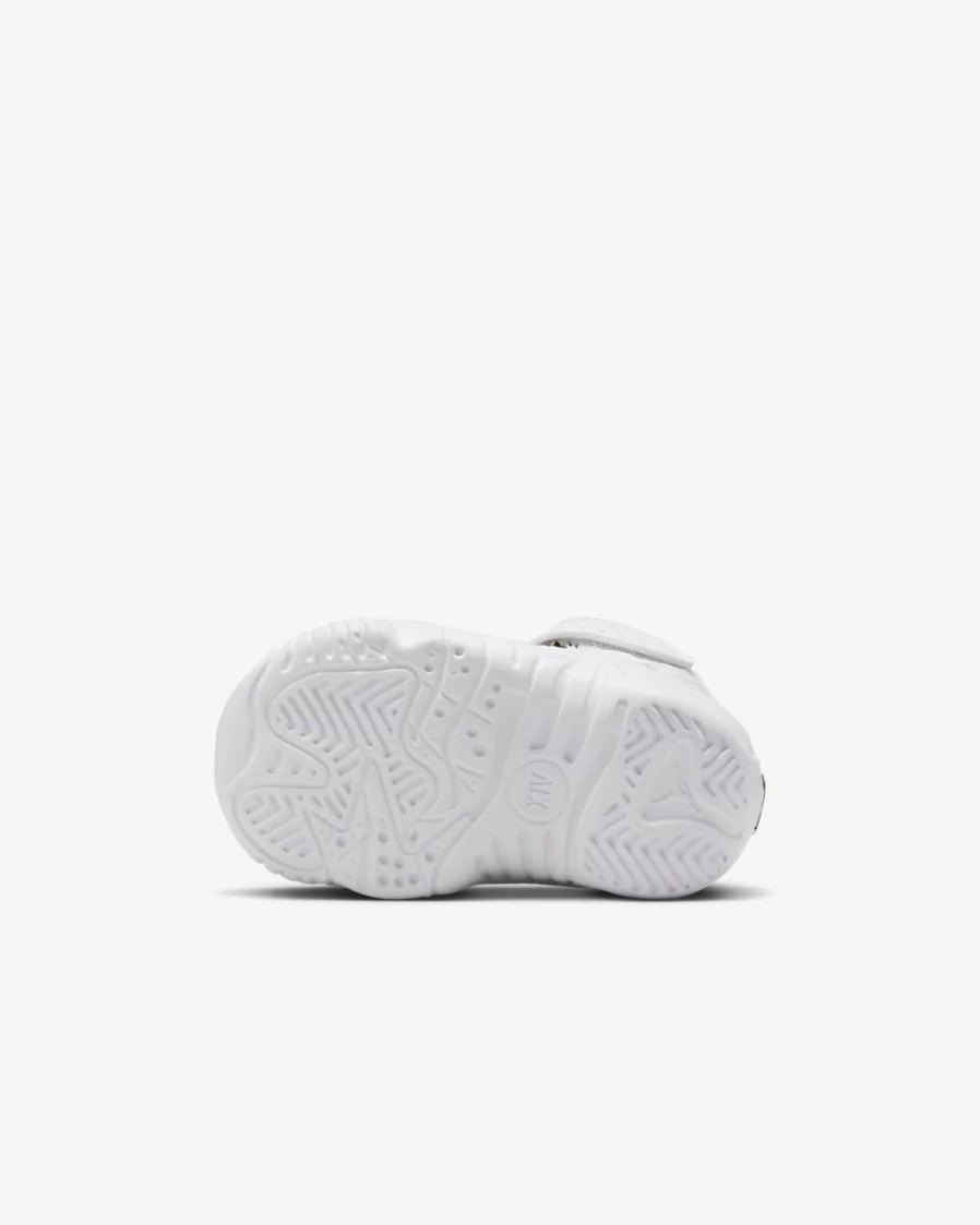 Nike Jumpman Two Trey Baby Toddler Shoes for Boys and Girls - White Starfish Black Basketball Sneakers