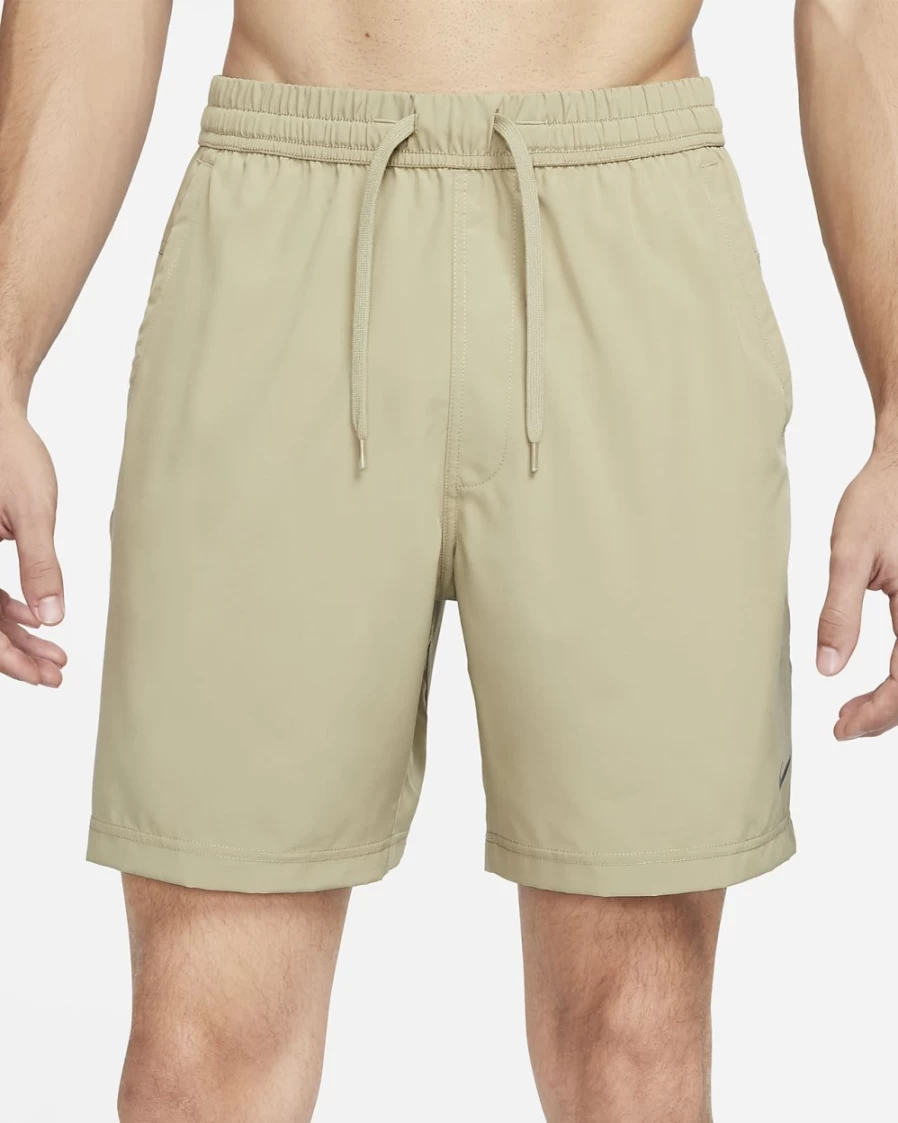Nike Men's Dri-FIT 7" Unlined Versatile Shorts in Neutral Olive/Black - Lightweight & Breathable Athletic Shorts