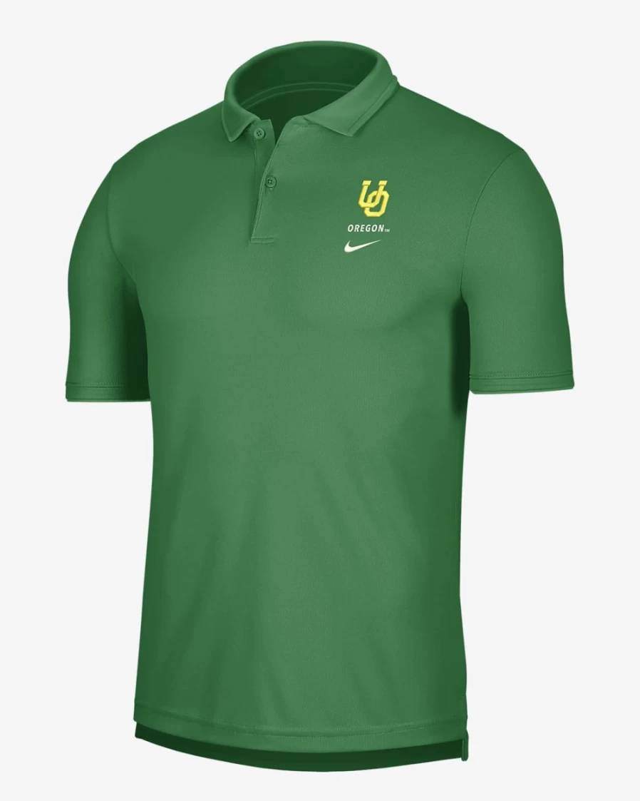 Nike Men's Oregon Dri-FIT Polo Shirt in Apple Green - Moisture-Wicking Golf & Casual Top