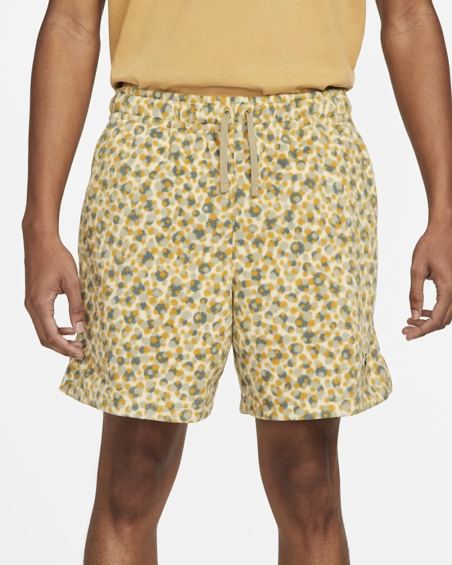 Nike Club Fleece+ Men's Shorts - Team Gold, Neutral Olive, Black - Comfortable Athletic Shorts for Men