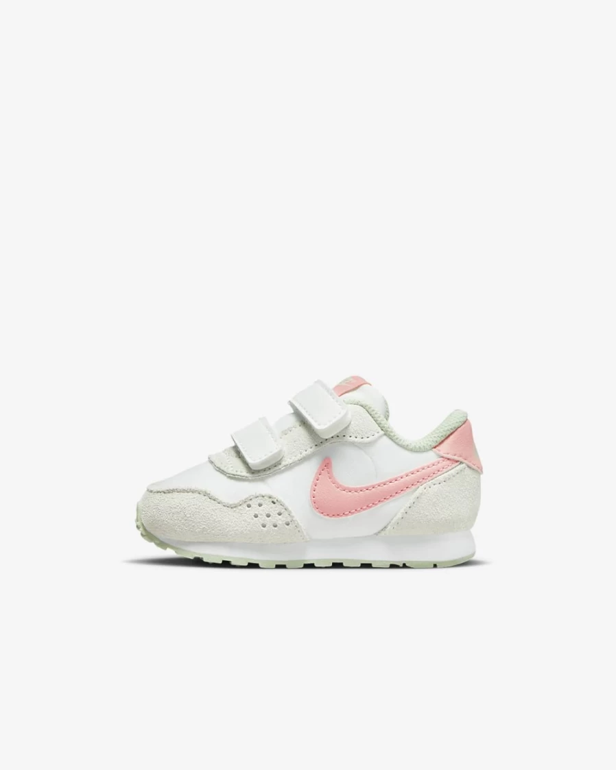 Nike MD Valiant Summit White Honeydew Pink Gaze Baby Toddler Shoes for Boys and Girls