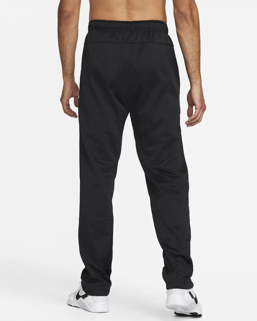 Nike Therma-FIT Men's Training Pants - Black & White Athletic Workout Joggers