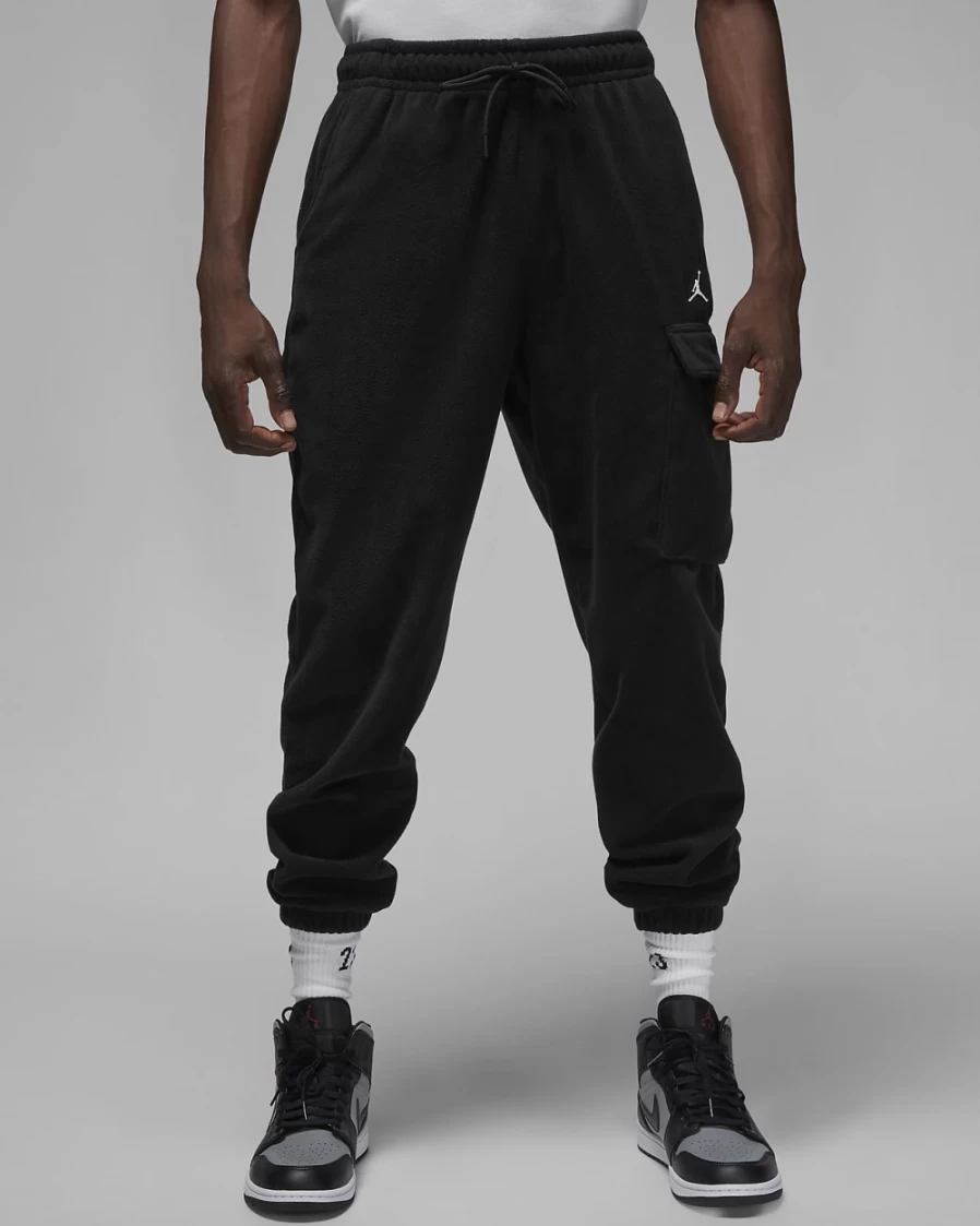 Nike Jordan Essential Men's Black Fleece Winter Pants