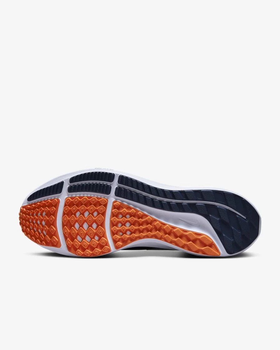 Nike Pegasus 39 Men's Road Running Shoes - Denver Broncos NFL Edition in College Navy/Brilliant Orange/White