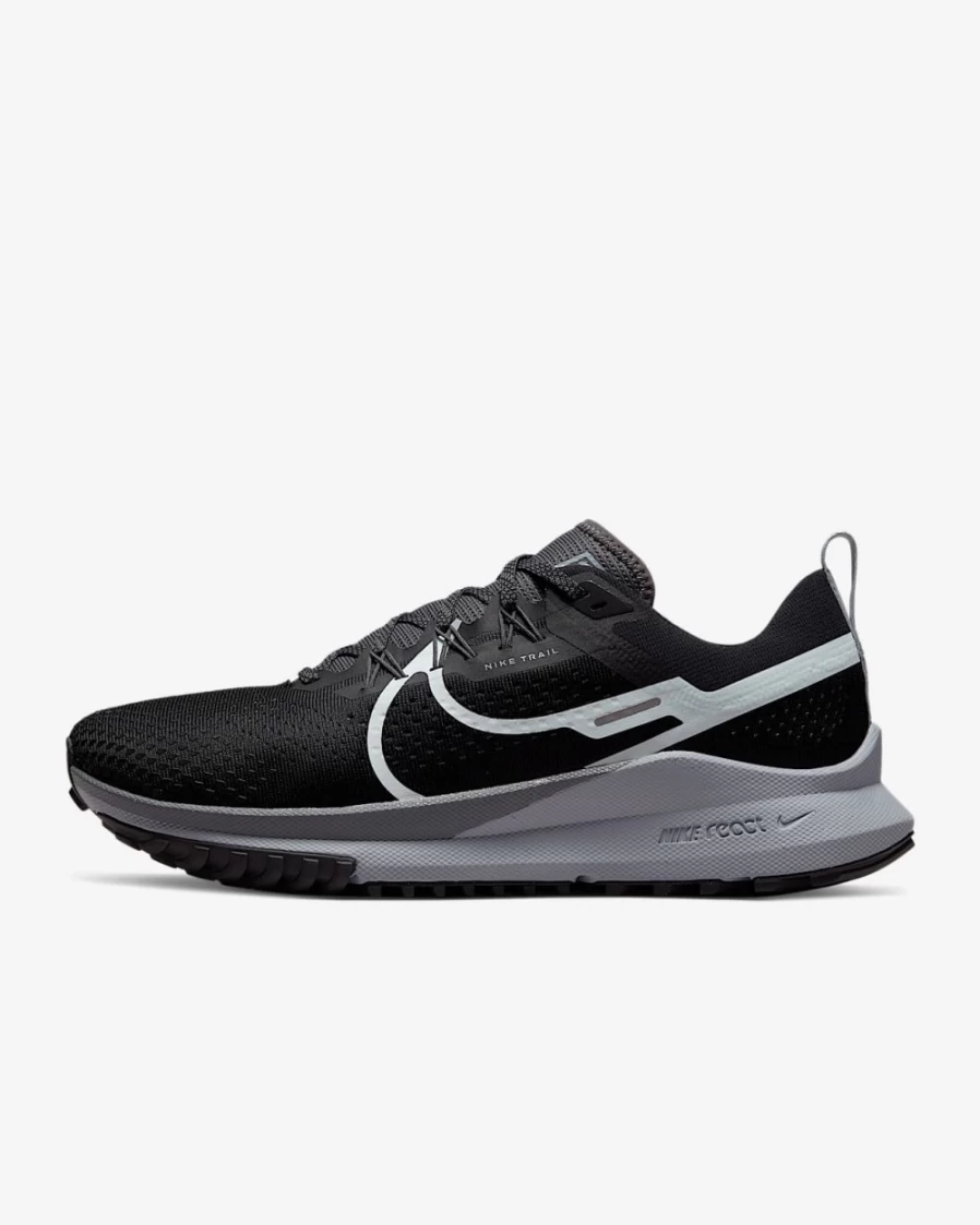 Nike Pegasus Trail 4 Men's Trail Running Shoes - Black/Dark Grey/Wolf Grey/Aura