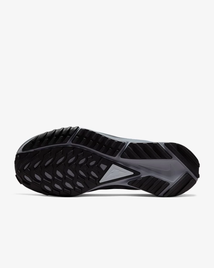 Nike Pegasus Trail 4 Men's Running Shoes - Black/Dark Grey/Wolf Grey/Aura for Trail & Outdoor