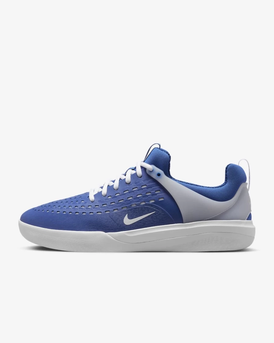 Nike SB Zoom Nyjah 3 Skate Shoes for Men - Game Royal/White Skateboarding Shoes
