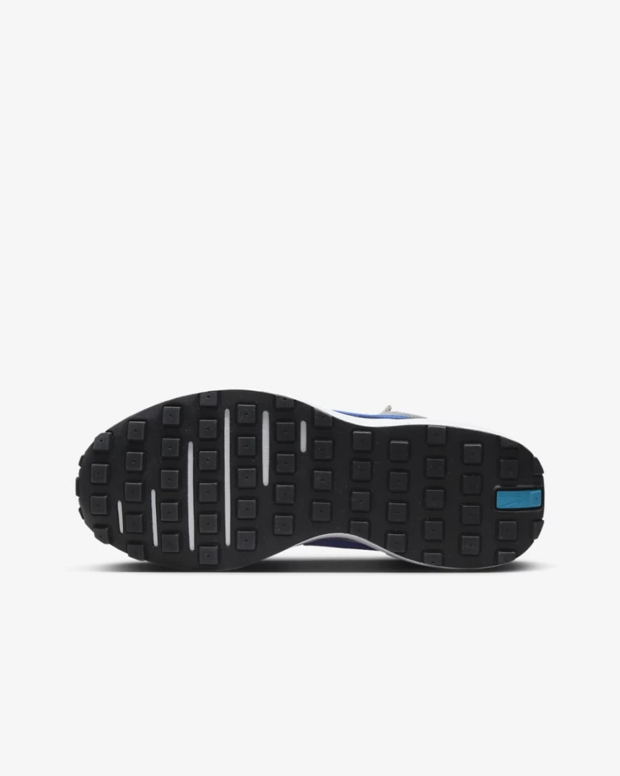Nike Waffle One Light Bone/White/Black/Racer Blue Big Kids' Sneakers for Boys and Girls