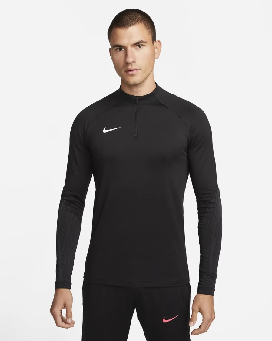 Nike Dri-FIT Strike Men's Soccer Training Top - Black, Anthracite, White