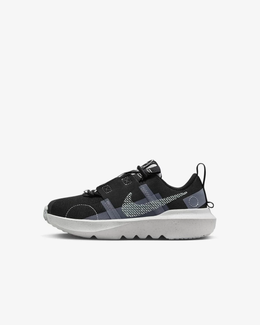 Nike Crater Impact Kids' Shoes - Black/Football Grey/Sail/Barely Green for Boys & Girls