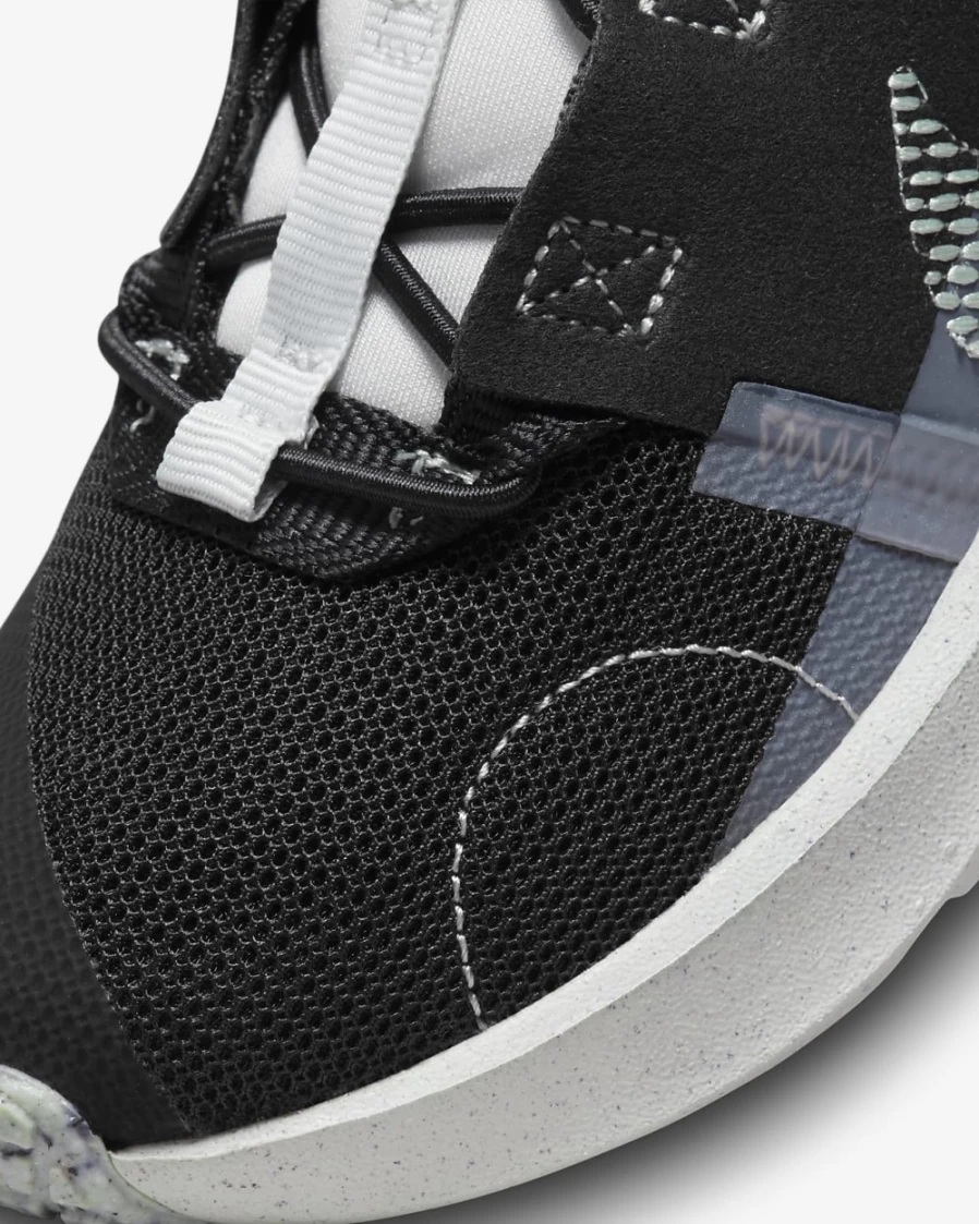 Nike Crater Impact Kids' Shoes - Black/Football Grey/Sail/Barely Green - Unisex Boys & Girls Sneakers