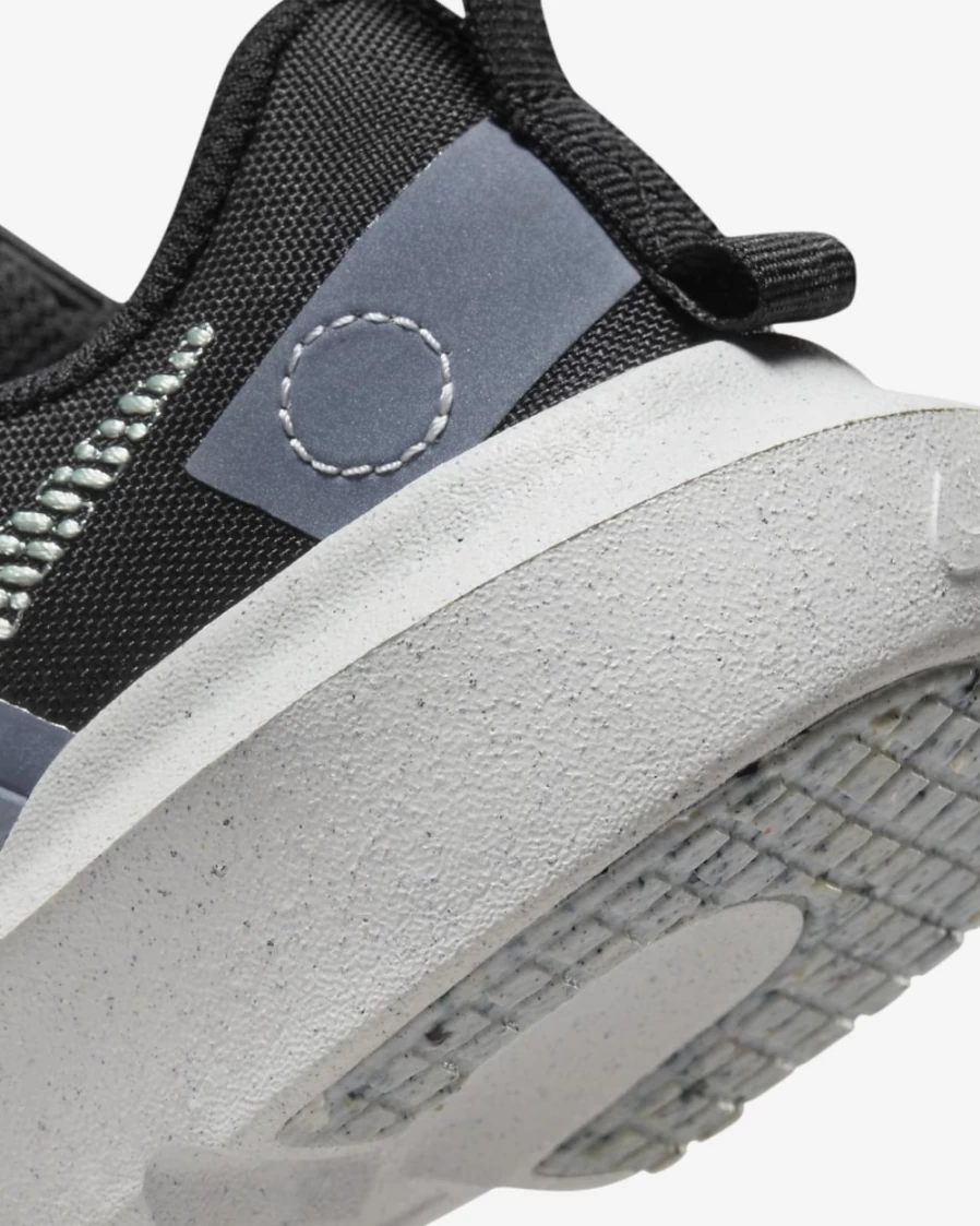 Nike Crater Impact Kids' Shoes - Black/Football Grey/Sail/Barely Green - Unisex Boys & Girls Sneakers