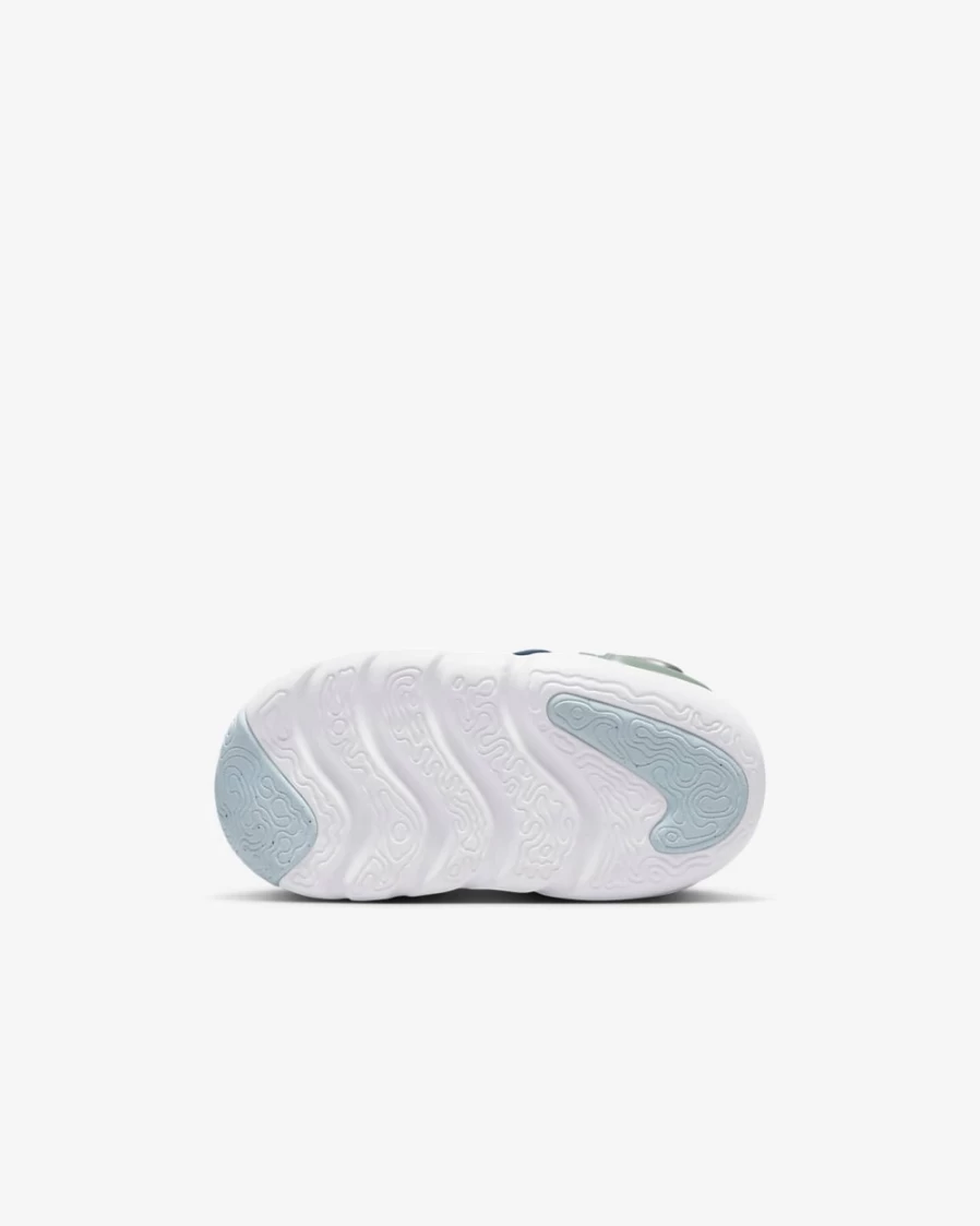 Nike Dynamo GO SE Easy On/Off Toddler Shoes for Boys & Girls - Valerian Blue/Glacier Blue/Enamel Green/Metallic Silver