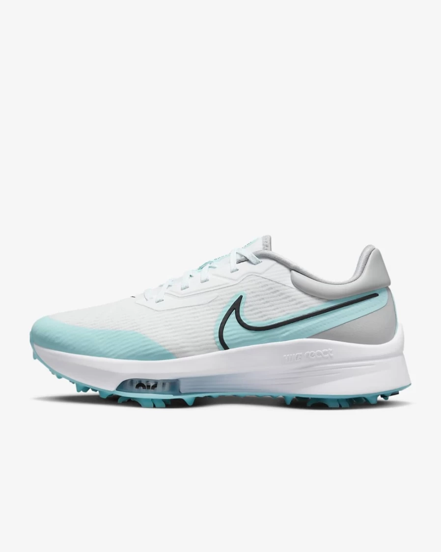 Nike Air Zoom Infinity Tour NEXT% Men's Golf Shoes Wide - White/Copa/Light Smoke Grey/Black