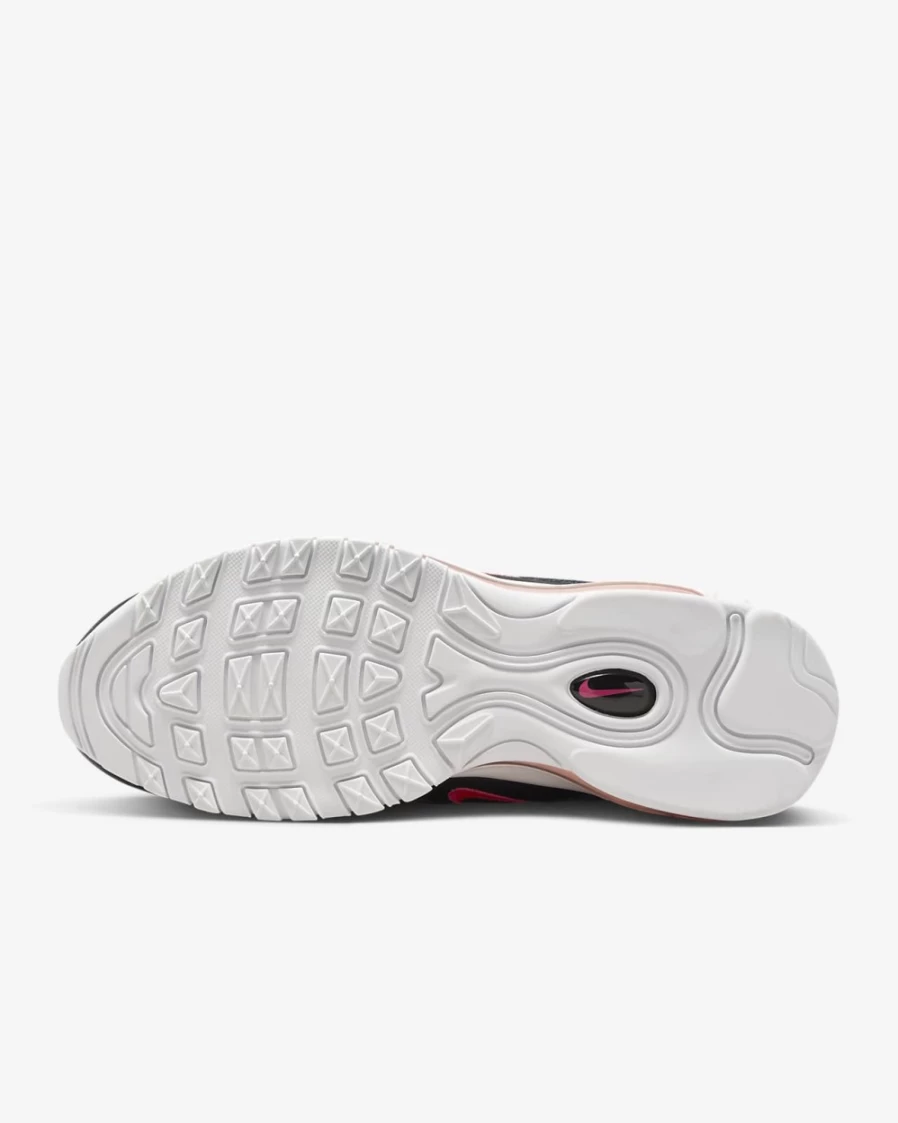 Nike Air Max 97 Men's Running Shoes - Pink Gaze/White/Black/Hyper Pink, Athletic Sneakers for Men
