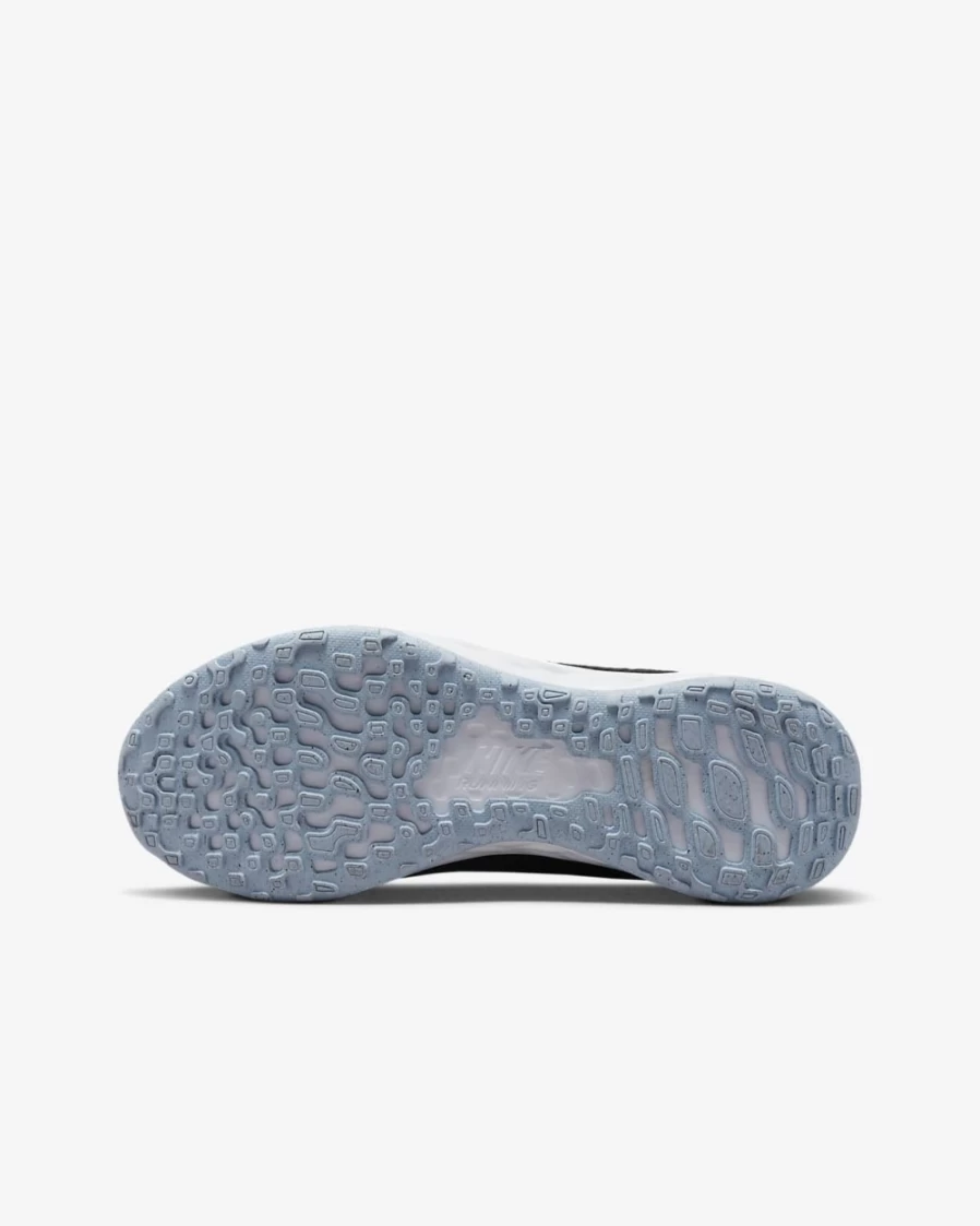 Nike Revolution 6 NN Big Kids' Road Running Shoes for Boys & Girls - Black/Light Lemon Twist/Cobalt Bliss/Summit White