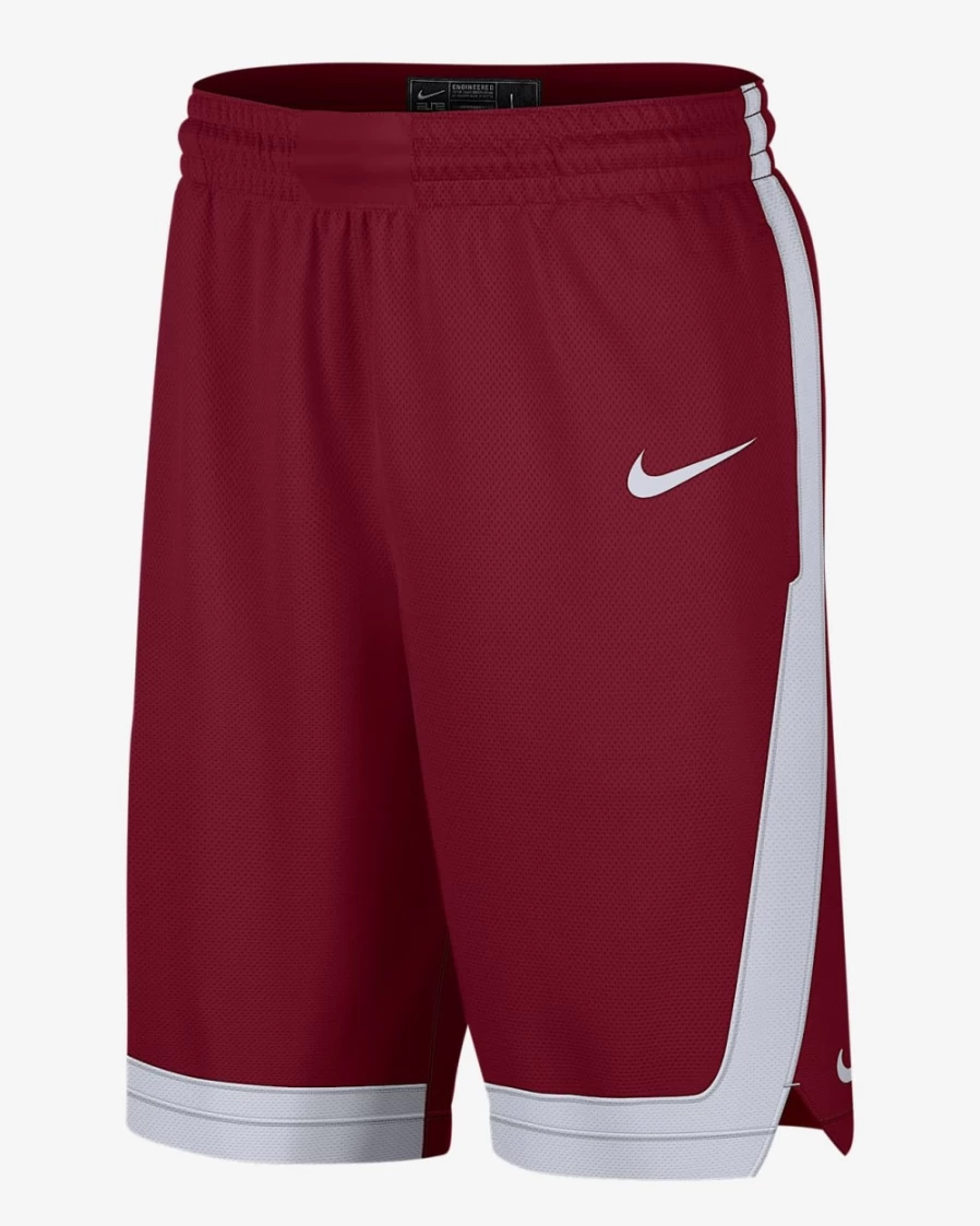 Nike Alabama Crimson Tide Men's Replica Basketball Shorts - Team Crimson/White
