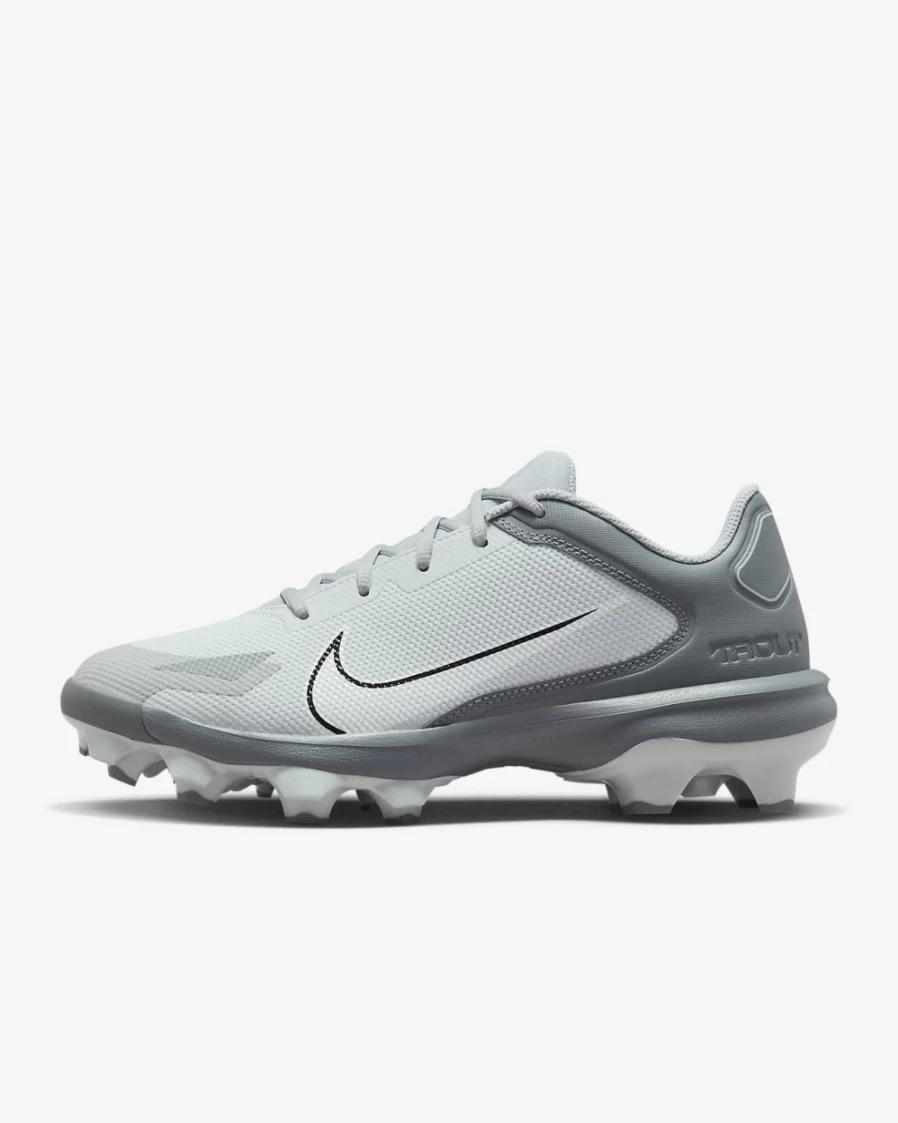 Nike Force Trout 8 Pro MCS Men's Baseball Cleats - Cool Grey/Wolf Grey/Pure Platinum/White