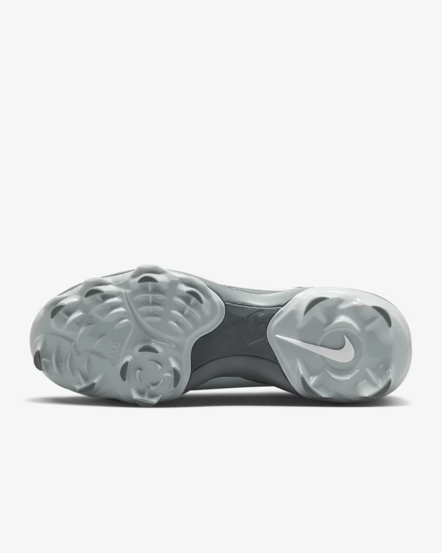 Nike Force Trout 8 Pro MCS Men's Baseball Cleats - Cool Grey/Wolf Grey/Pure Platinum/White