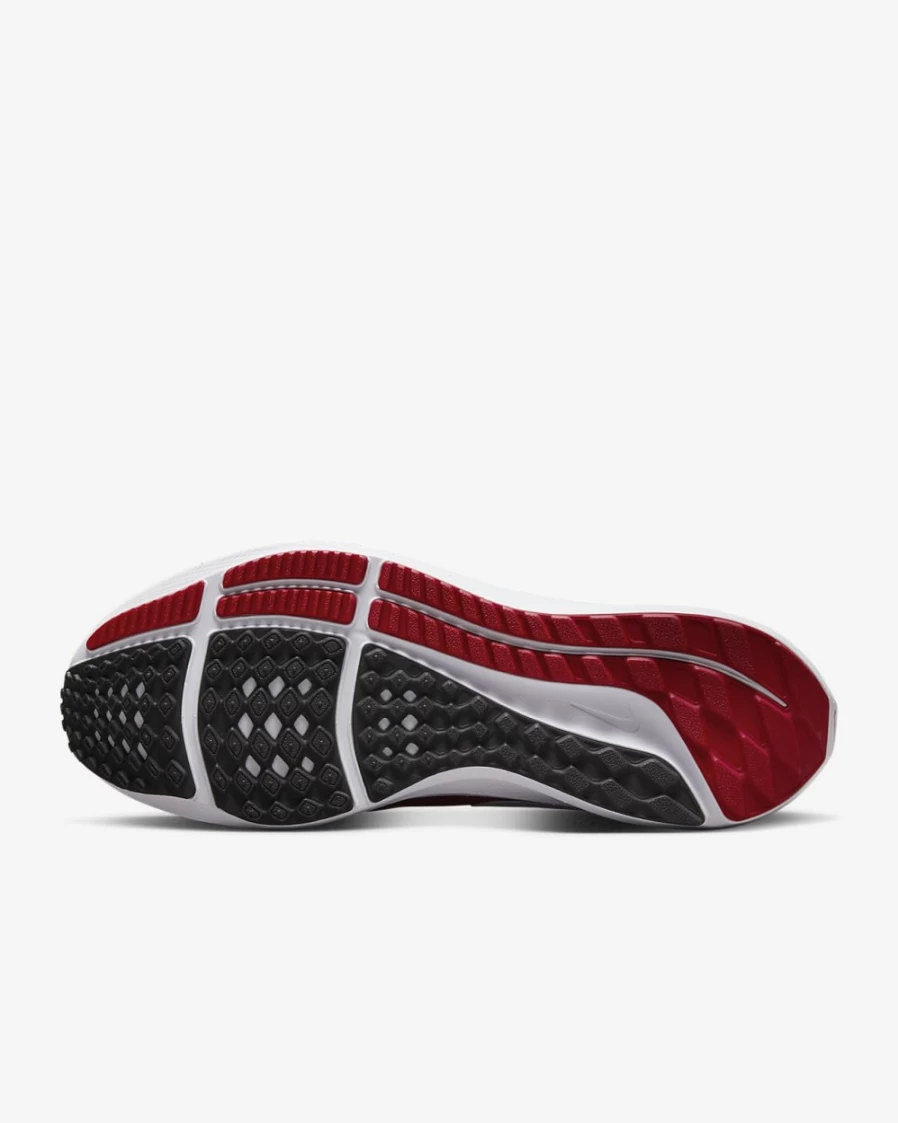 Nike Pegasus 39 Men's Road Running Shoes - Gym Red/Deep Pewter/White (Tampa Bay Buccaneers NFL Edition)