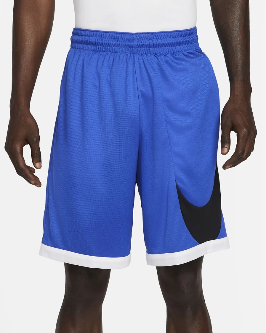 Nike Dri-FIT Men's Basketball Shorts - Game Royal/White/Black - Breathable Quick-Dry Athletic Shorts for Men