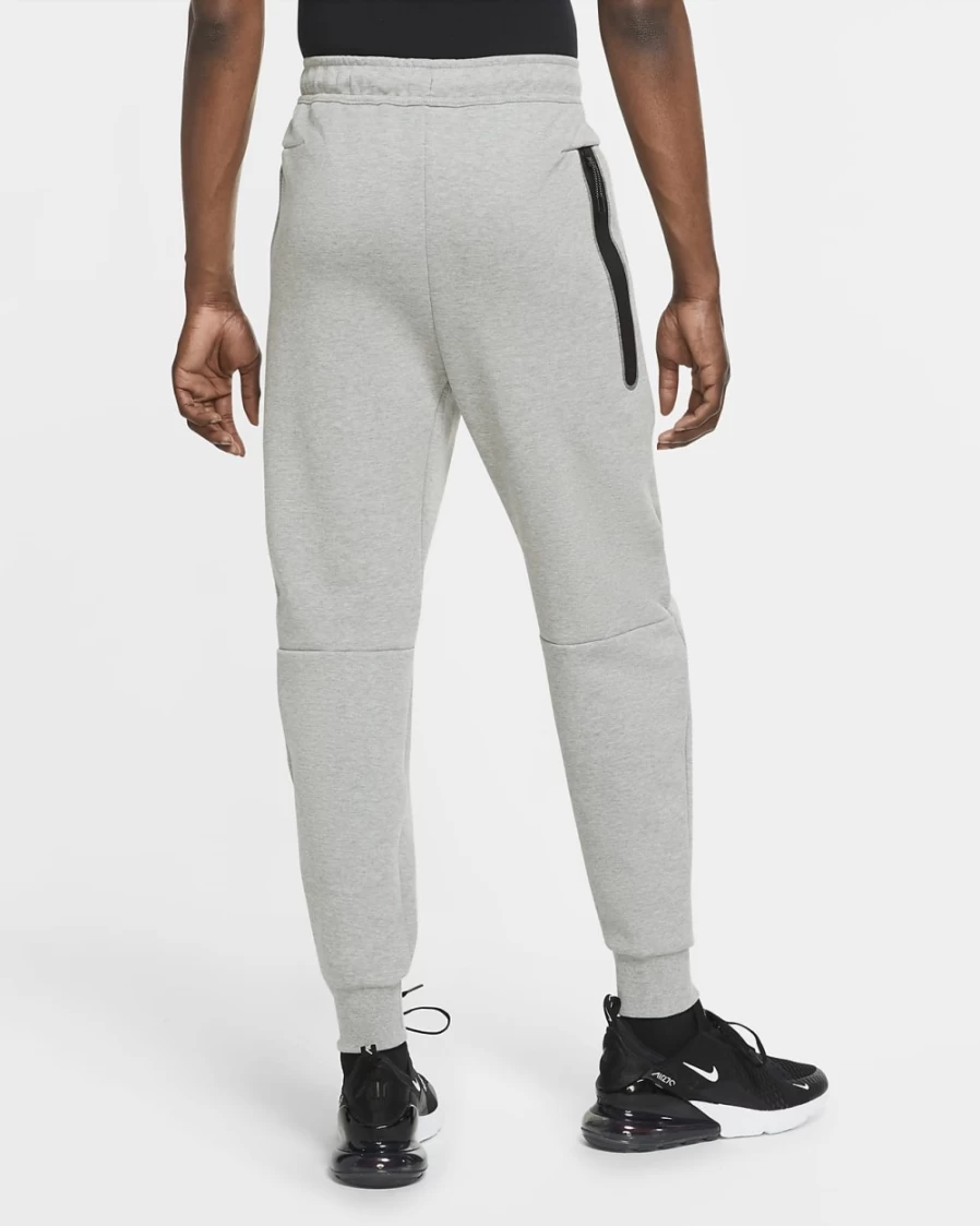 Nike Men's Tech Fleece Joggers - Dark Grey Heather/Black - Sportswear Essentials