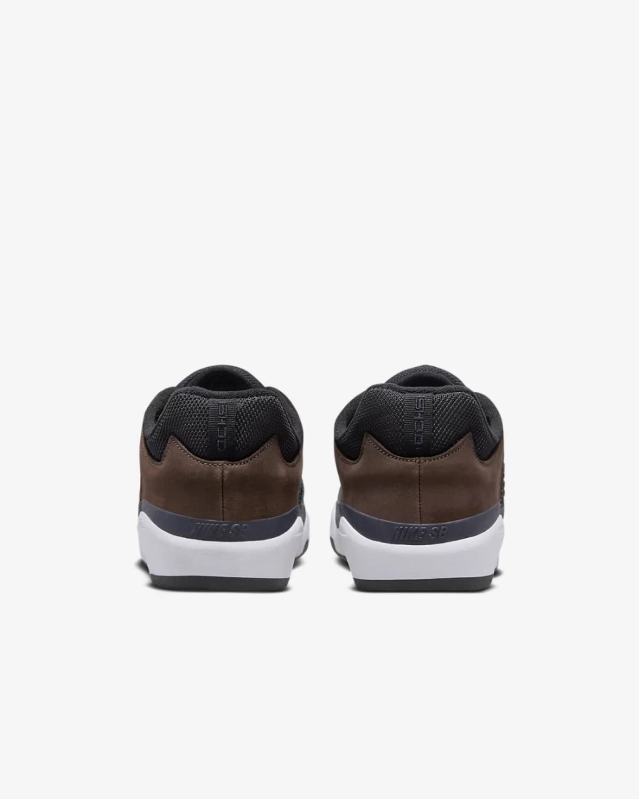 Nike SB Ishod Premium Skate Shoes for Men in Baroque Brown/Black/Obsidian - Durable & Stylish Skateboarding Sneakers