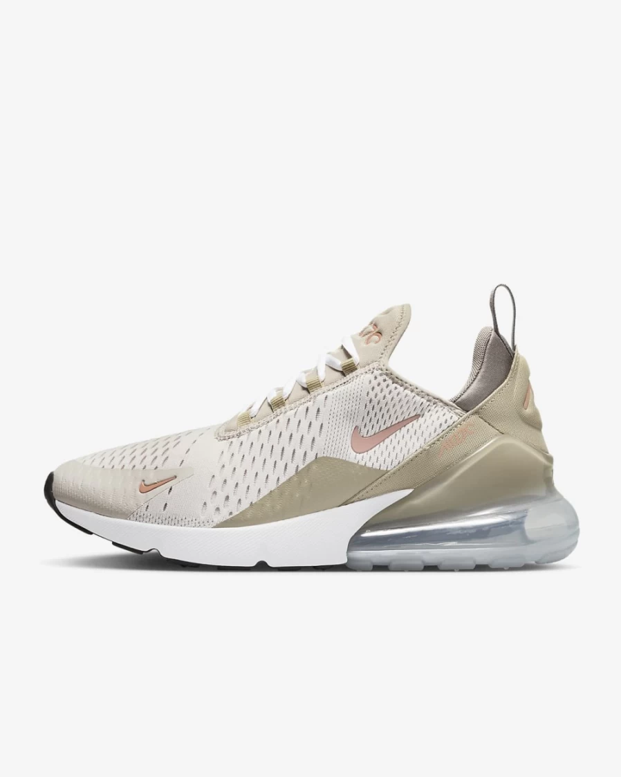Nike Air Max 270 Men's Shoes - Cream II/Khaki/Olive Grey/Rust Oxide | Running & Casual Sneakers