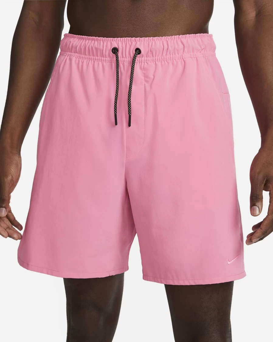 Nike Dri-FIT Unlimited D.Y.E. Men's 7" Unlined Versatile Shorts in Pink Glow