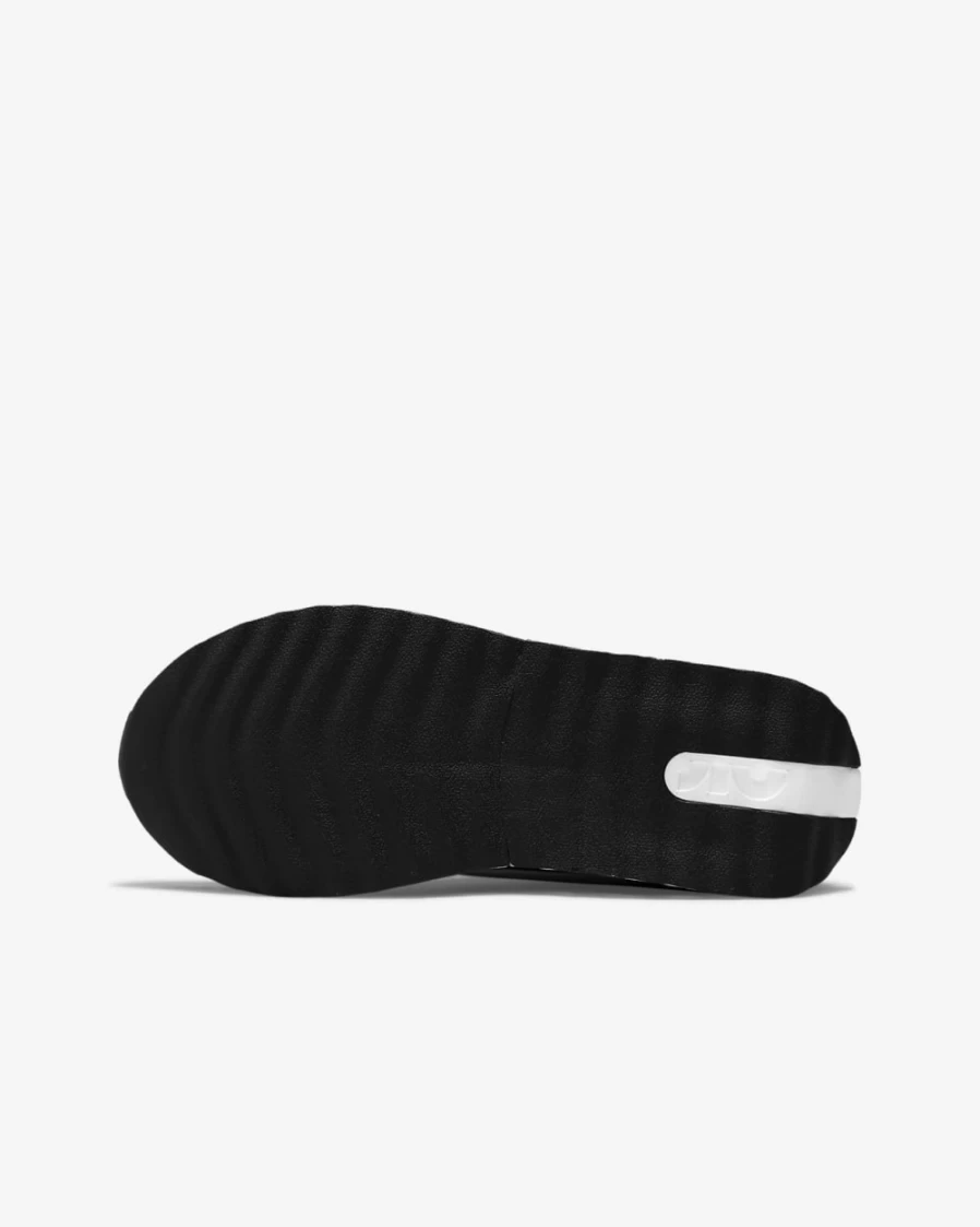 Nike Air Max Dawn Big Kids' Sneakers for Boys & Girls - Black/Metallic Silver/Total Orange/Summit White