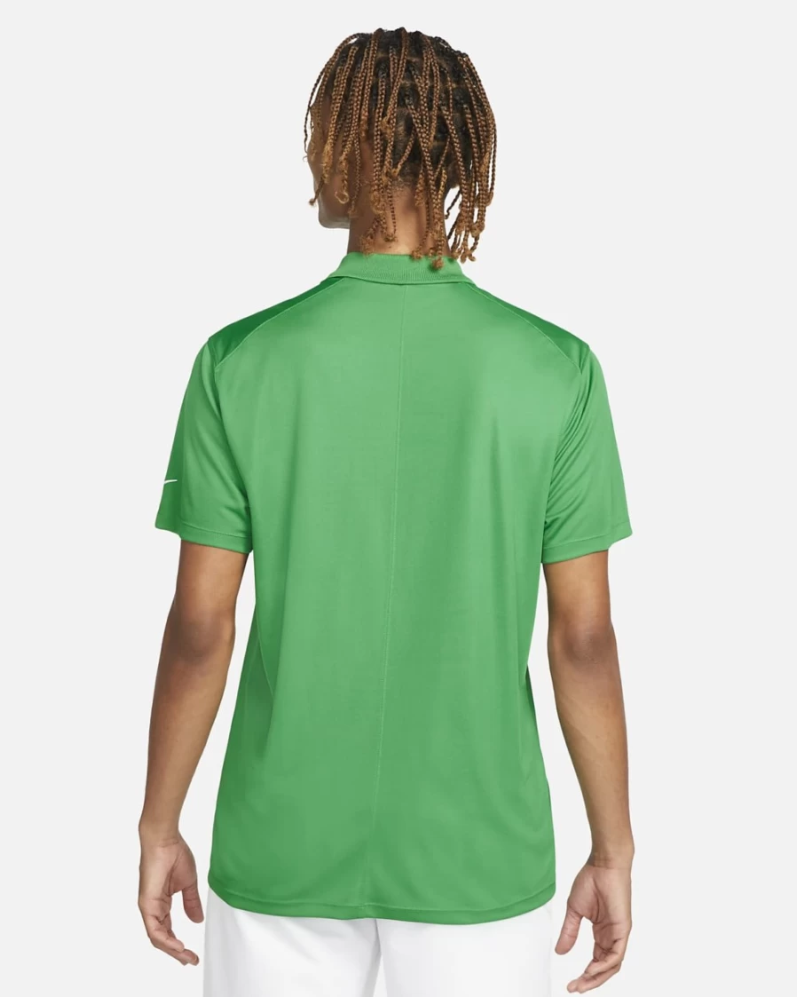 Nike Dri-FIT Victory Men's Golf Polo Shirt - Classic Green/White, Moisture-Wicking, Breathable, Comfortable Fit